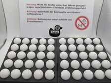 100 St&uuml;ck Steambow B08 Polymer Kugeln 0.68 Cal.  White - Auch f&uuml;r T4E/RAM Marker