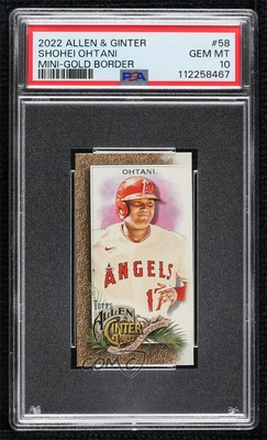 大谷翔平 2022 Topps Chrome Gold /25 PSA 10 大谷翔平 2022 Topps Chrome Gold /25 PSA 10 fivecardguys on X: