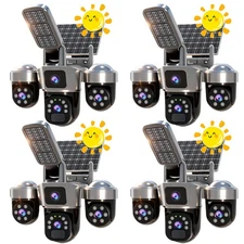 Camaras De Seguridad Para Exterior Solar WIFI Inalambrica Con Vision Nocturna US