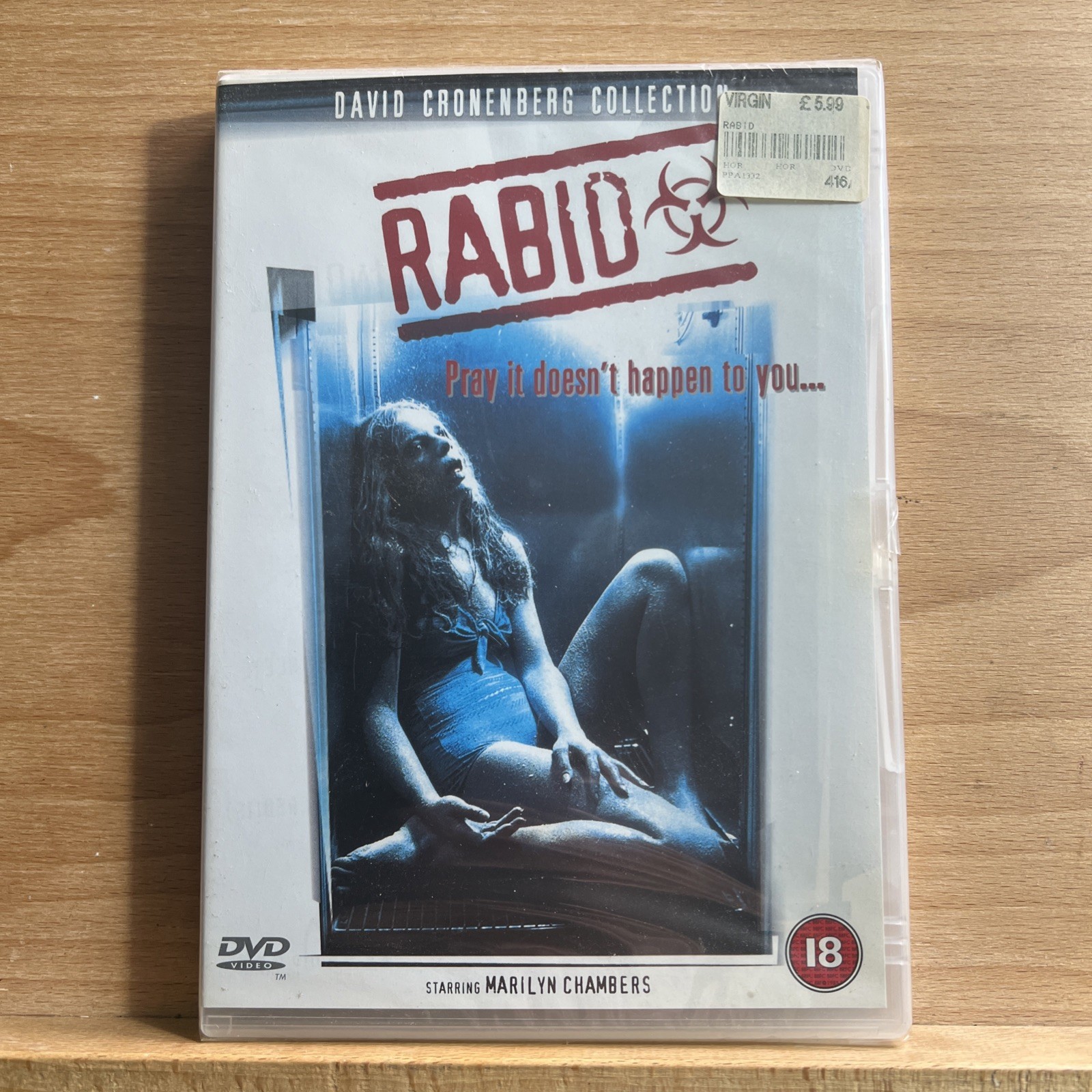 Rabid (DVD, 1977) David Cronenberg Collection Region 2 New/sealed