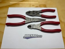 Snap-on Tools Usa New 100th Anniversary 3pc Pliers Cutters Set Pl306acf100mr Snap-on Tools Usa New 100th Anniversary 3pc Pliers Cutters Set Pl306acf100mr