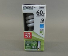Feit Electric ESL13T/ECO Fluorescent Bulb Soft White 13W 120V - NEW Surplus