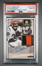 Chase Brown Rookie Autograph Jersey Gold Bengals 2 color 2025 PSA Near Mint 🏈 