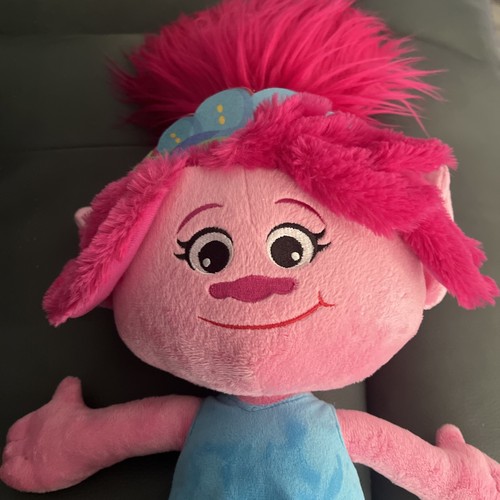 Dreamworks Trolls Poppy Large Plush Stuffed Doll Buddy 20” - Picture 2 of 6