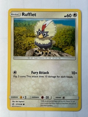 Rufflet SM - Cosmic Eclipse 177/236 NM Pokemon Fast Ship