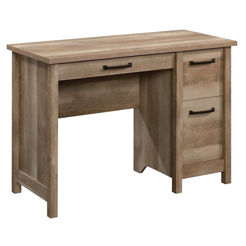 Sauder Cannery Bridge Engineered Wood and Metal Computer Desk in Lintel ...