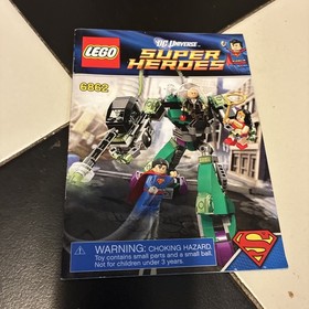 LEGO DC Comics 6862 Super Heroes Superman Instruction Manual Only!