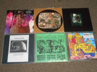LOT 6x LP NEW failing lights DOUBLE LEOPARDS carlos giffoni BLACK PUS new flesh