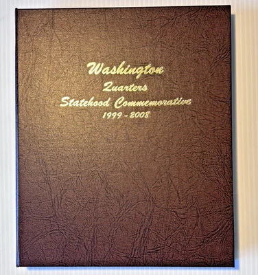 Washington Quarter Album In Us State Quarters (1999-2008) for sale