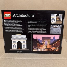 LEGO Architecture Arc de Triomphe 21036 | New Sealed | Retired Rare Set