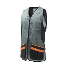 Beretta Silver Pigeon EVO Range Vest Men's Grey/Orange Large Ambidextrous
