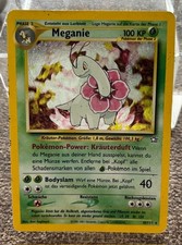 Meganie 10/111 Pokemon Neo Genesis Rare Holo 2001 Deutsch