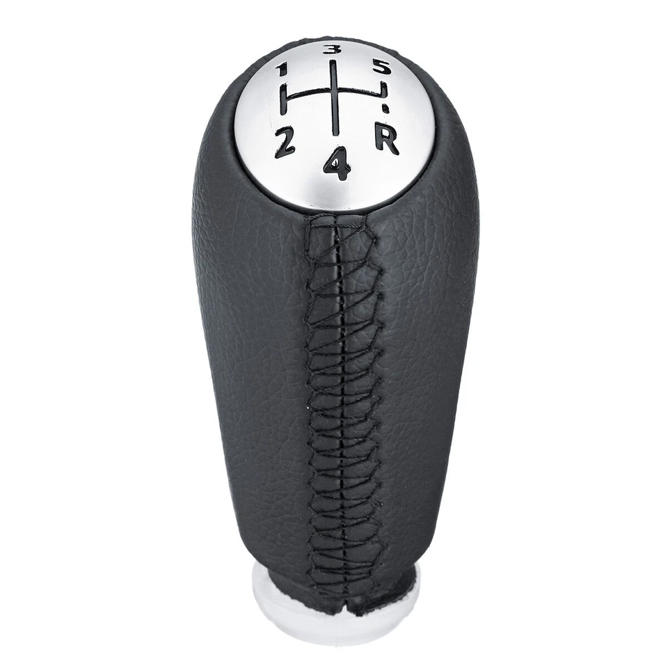 5 Speed Gear Shift Knob Leather For RENAULT Laguna Megane Scenic 2 Clio 3 Kangoo - Image 2 of 4