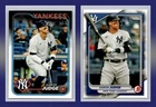 Baseball Card Lot 2x Aaron Judge Yankees 2023 Topps Bowman New York Yankees