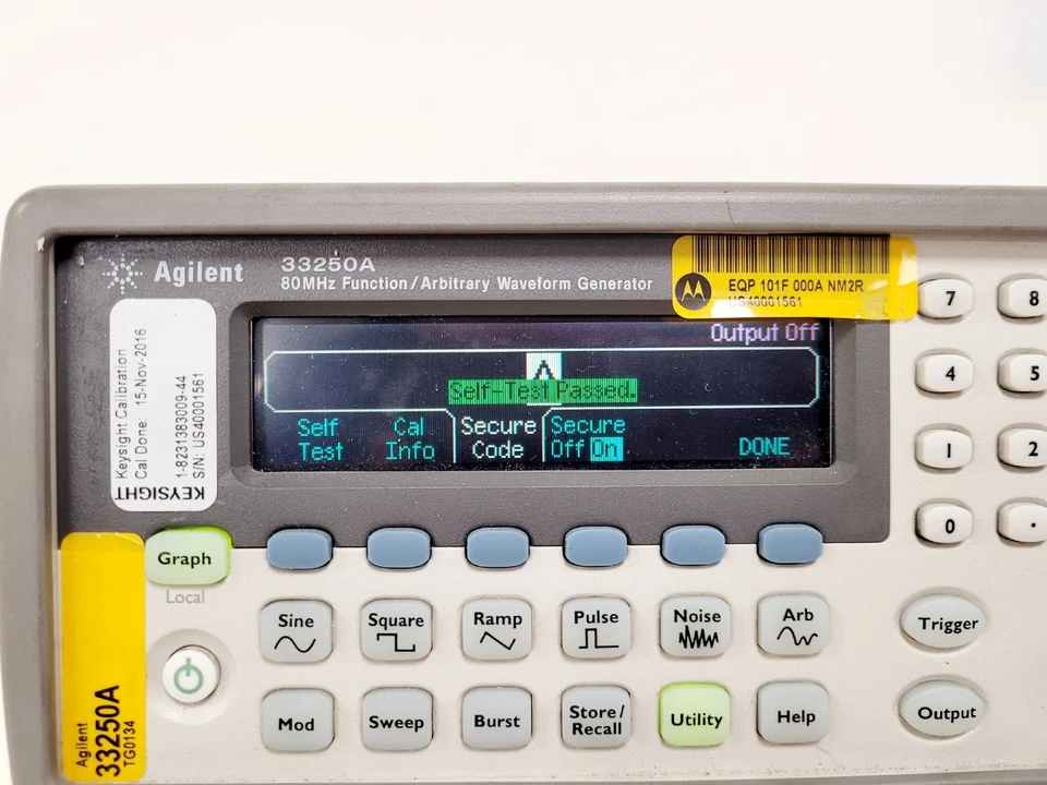 Agilent 33250A Funktions-/Arbiträrwellenformgenerator - Bild 3 von 4