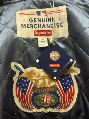 Size M-Supreme x Jeff Hamilton x New York Yankees Varsity Jacket