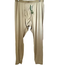 Mens Milliken NTS Conceal Drawers Pants Tan Base Layer Cold Weather Thermal XL/R