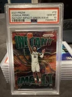 2021 Panini Prizm Basketball Green Wave Joshua Primo #12 PSA 10