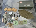 Vintage 1960s GI Joe Locker Box w/Accessories Lot