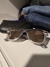 Ray-Ban Meta Wayfarer Gen 2 Clear Matte Limited Edition Brown Mirror Gold