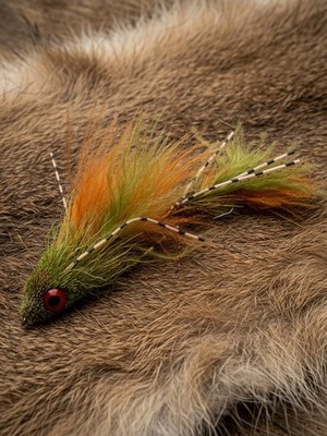 X3 ''Sweet&Sour'' Forellenstreamer artikulierte gewichtete Augen ohne Widerhaken