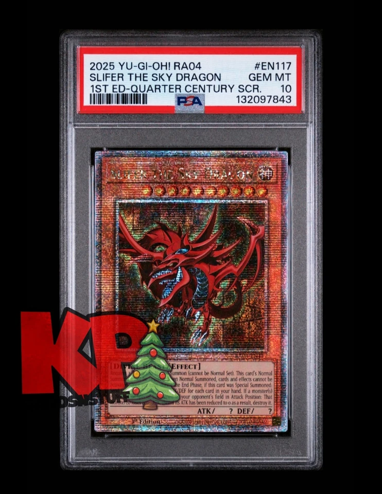 Slifer the Sky Dragon • 1st Edition • QCSR ☆☆☆  PSA GEM MINT 10  ☆☆☆ - Image 3 of 4