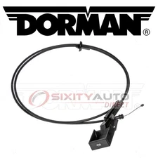 Dorman Hood Release Cable for 1988-1994 GMC K1500 Body Control Cables  ja