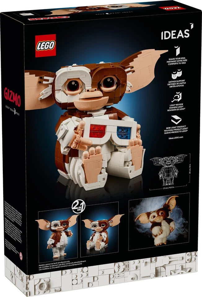 LEGO 21361 Ideas: Gremlins Gizmo - Brand New & Sealed complete set - Free Post - Image 2 of 2
