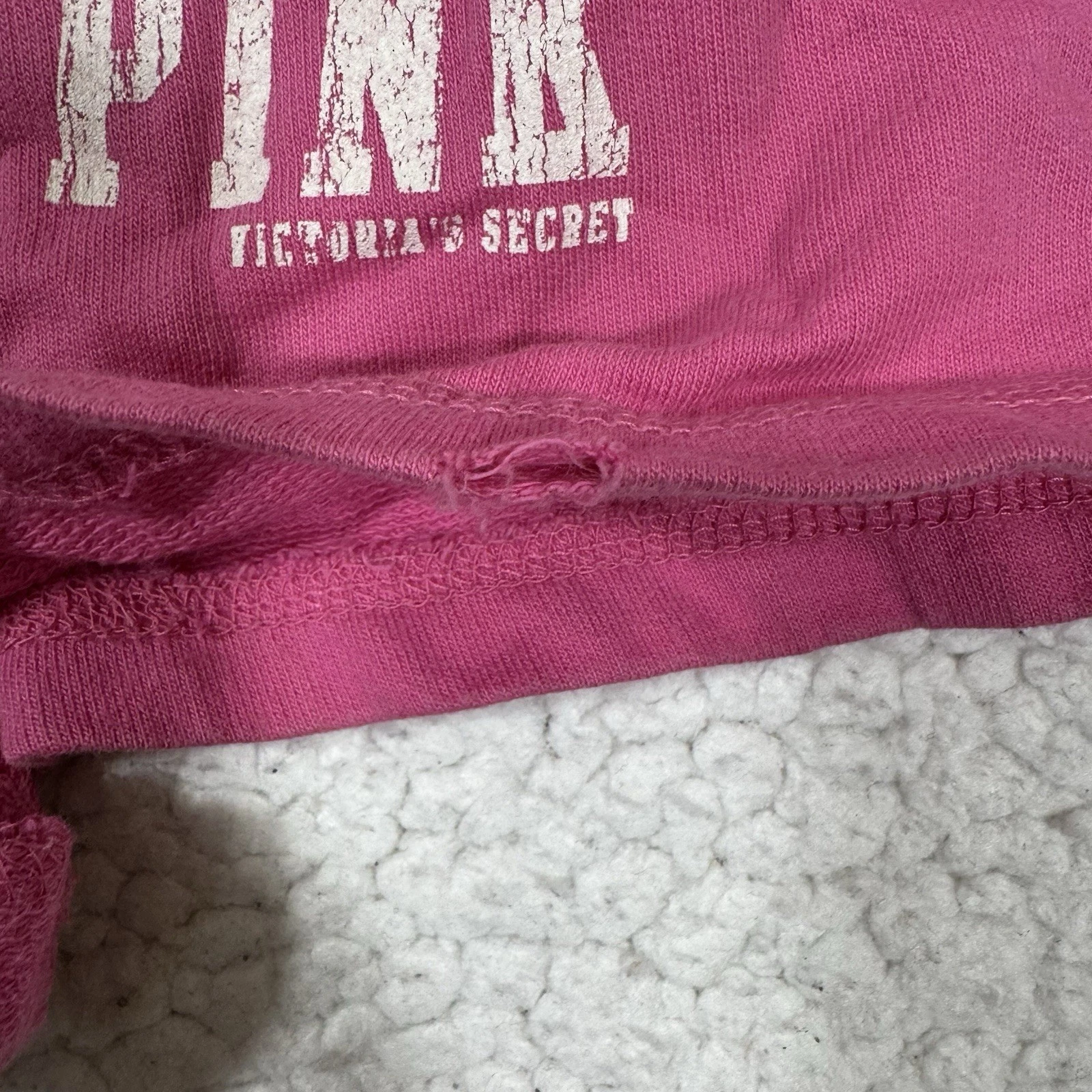 victoria-secret-vs vintage y2k spell out athletic shorts