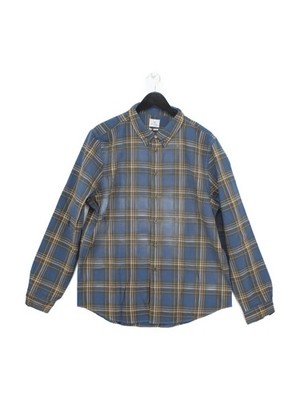 Paul Smith Herren Hemd XXL Mehrfarbig Kariert 100% Baumwolle Basic Neu Mit Etikett