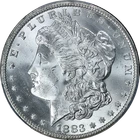 1883-CC Morgan Silver Dollar PCGS MS65 Blast White Great Eye Appeal