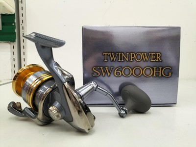 SHIMANO 09TWINPOWER SW6000HG Spinning Reel | eBay