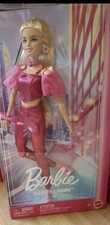 Barbie Deluxe Style Fashion Doll #5 in Metallic Pink Outfit JFP40