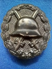 Originales Verwundetenabzeichen 1918 schwarz 1. Weltkrieg VWA WW schöner Zustand