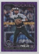 2024 Topps Update Purple Holo Foilboard 239/799 Alan Trejo #US7 09wa