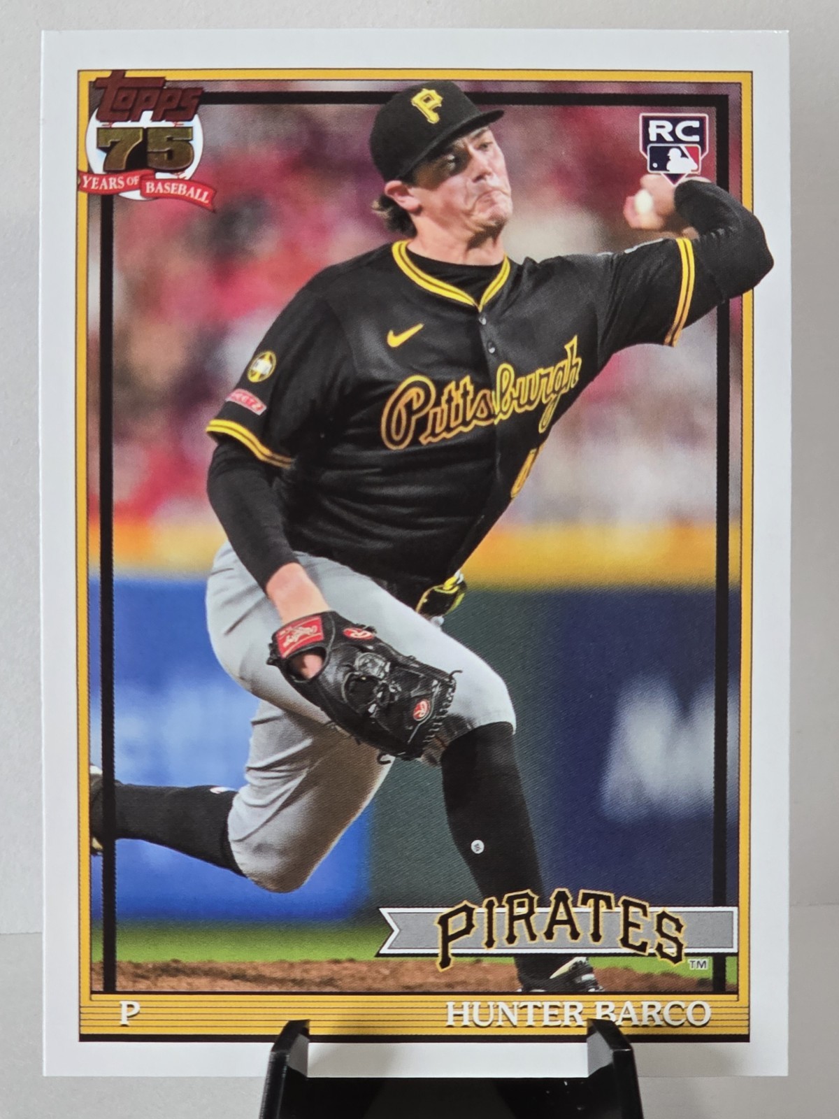 2026 Topps Series 2 - Hunter Barco RC 1991 Topps #91B2-15 Pittsburgh Pirates