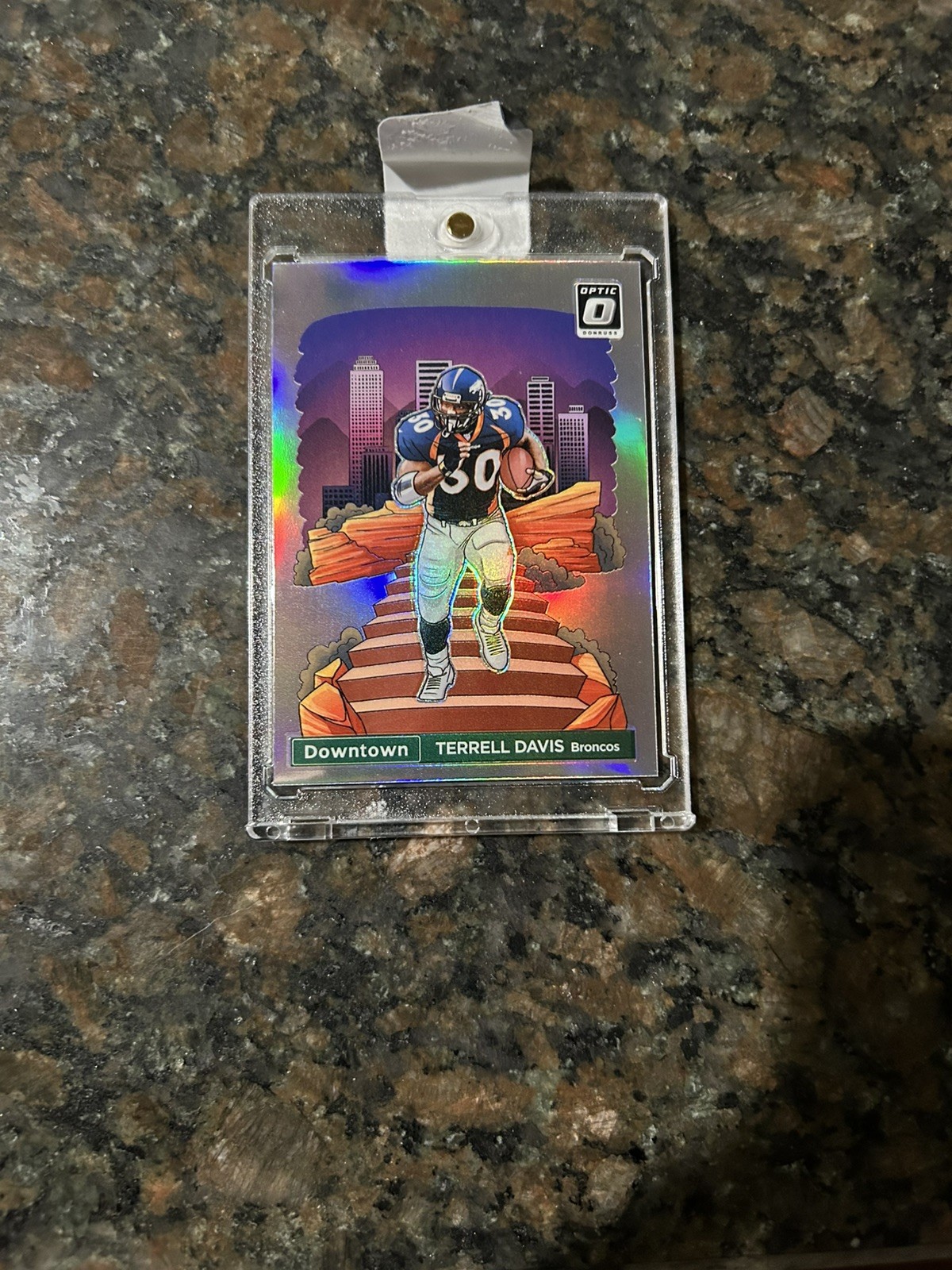 Terrell Davis 2024 Panini Donruss Optic Downtown #24