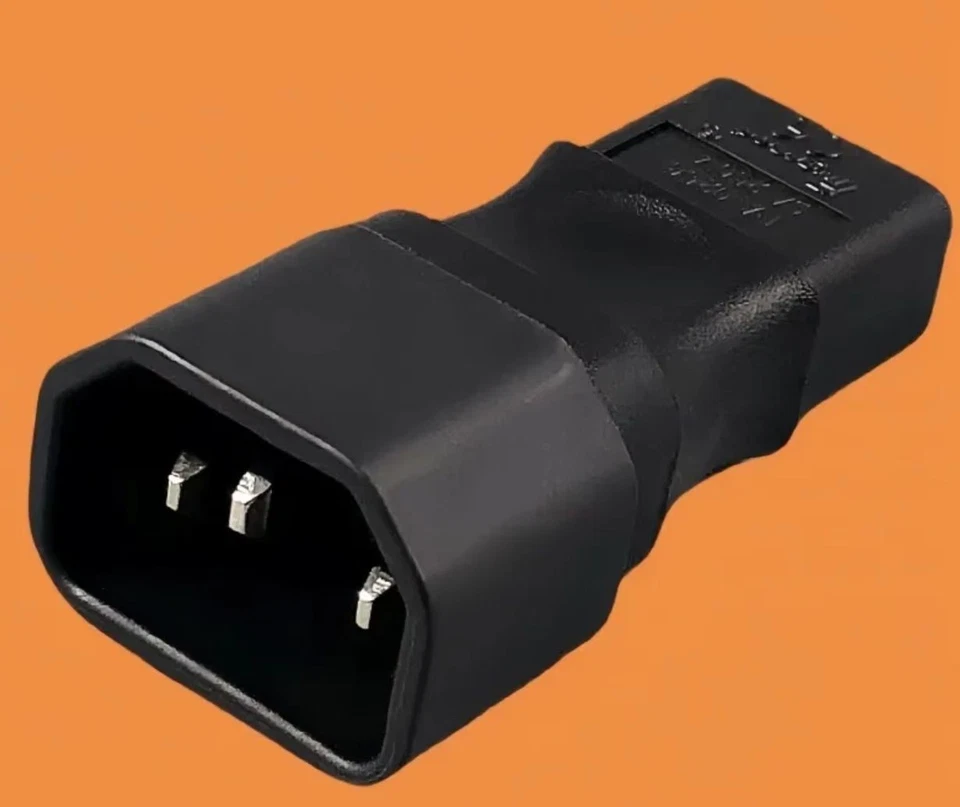 2 Pin Mains Power Cable Lead Adaptor Vintage Marantz Roland Revox Korg Tandberg - Image 3 of 4