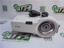 Epson PowerLite 410W Projector Short Throw WXGA 2000 Lumens Tested