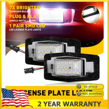 2 PCS LED License Plate Light For 1999-2003 Mazda Protege Miata MX-5 Accessories