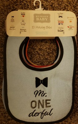 holiday bibs for baby boy