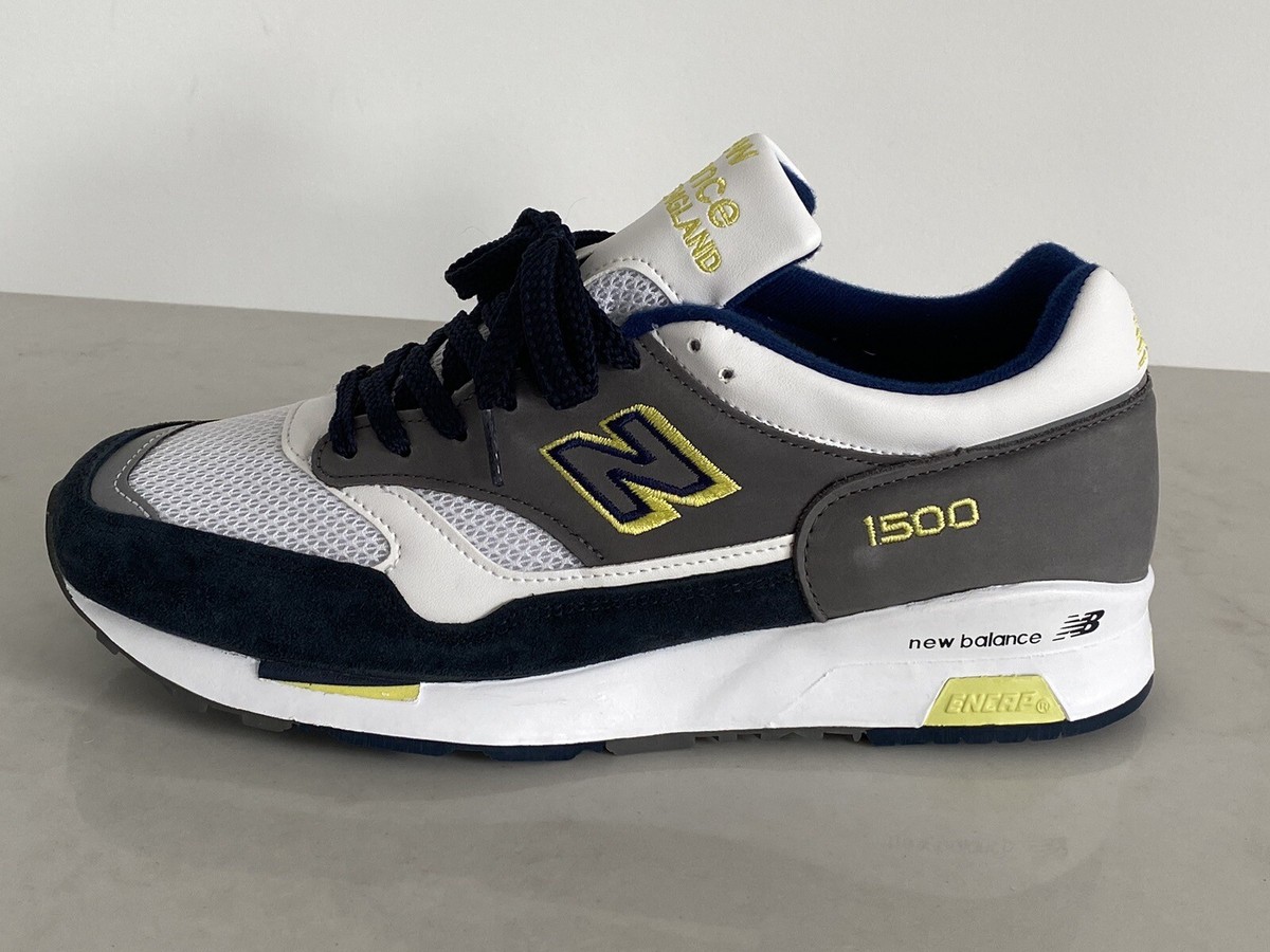 NEW BALANCE 1500 Grey/Lemon M1500NGL - US 9.5 | eBay