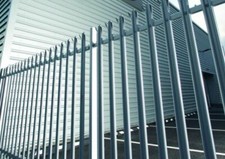 Galvanised Palisade Security Fencing 2.4m High £37.99 excluding vat per metre