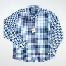 Barbour Check Shirt 2XL Mens Tailored Fit Bibury Gingham Oxford Long Sleeve Bnwt