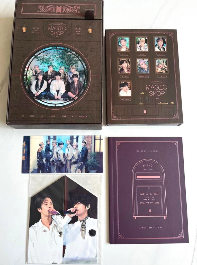 BTS 5th Muster Magic Shop Blu-ray Japan Performance K-Pop Ship From JAPAN Used