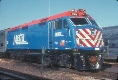Metra 198 F-40PH-2M --- Original Dia T2-8