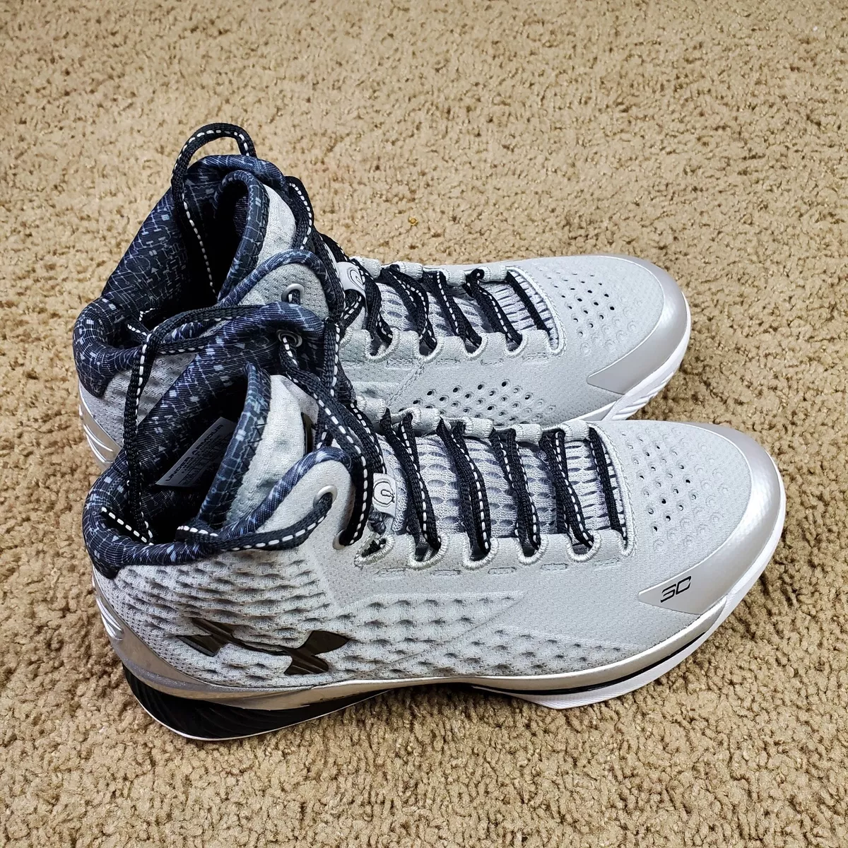 Under Armour Curry 1 Black History Month Shoes 3026279 100 Men s 7 Women s 8.5