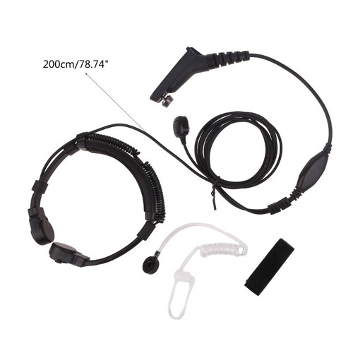 Headset with Finger PTT Microphone for XPR6000 XPR6500 XPR6550 XPR7000 - Zdjęcie 8 z 8