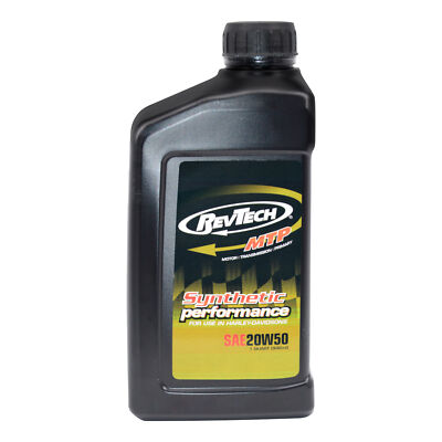 RevTech MTP Synthetic 20W-50 オイル 7本 RevTech Synthetic MTP Oil SAE 20W50 Fit For Harley Twin Cam 88 Big