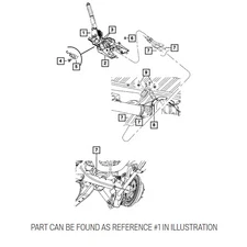 Genuine OEM Mopar Parking Brake Assembly For Jeep Wrangler JK 2014-2018